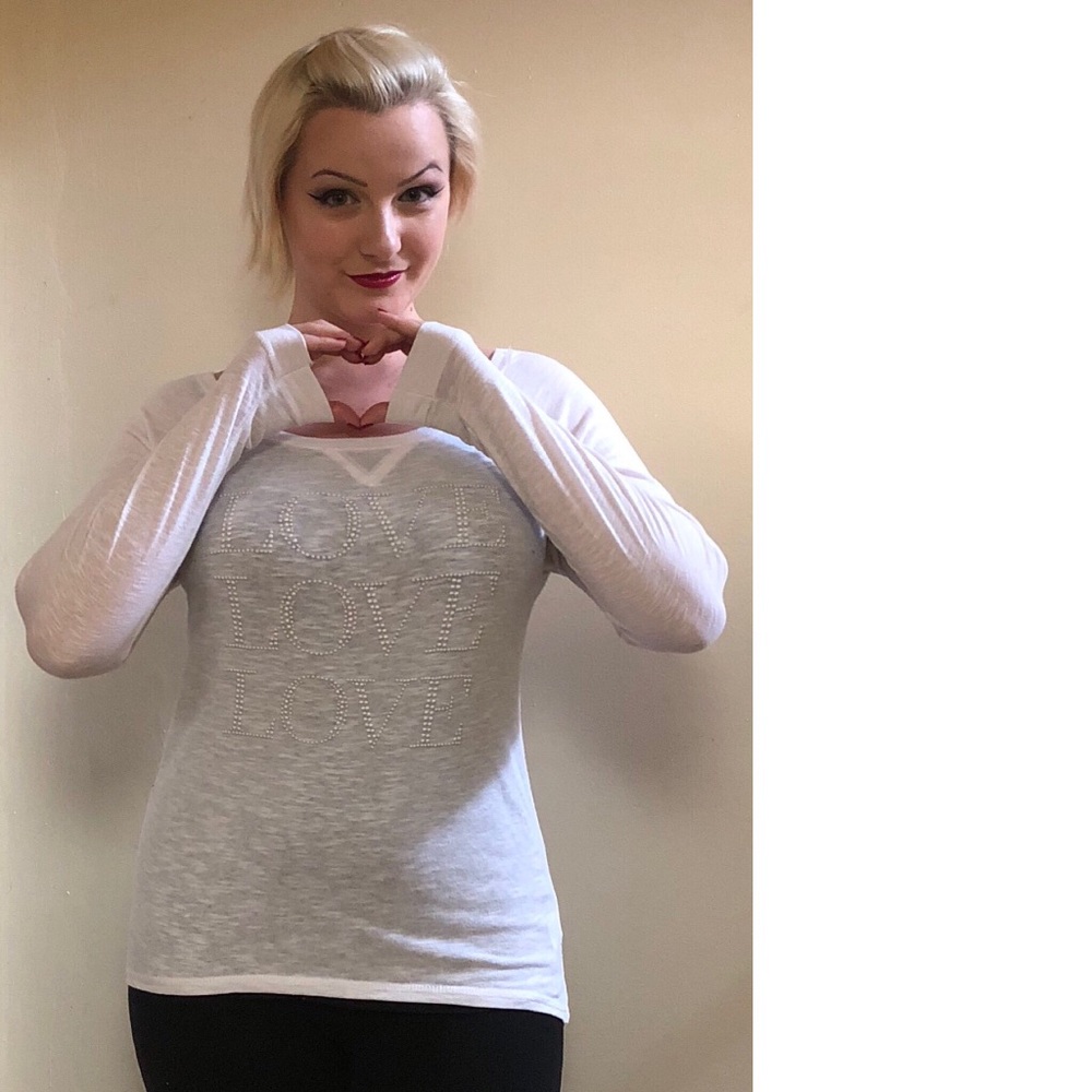 LOVE long-sleeve top